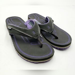 Teva Womens 8 Thong Flip Flop Sandals